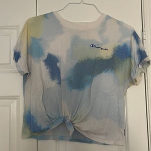 Tye Dye Champion Tie Tshirt